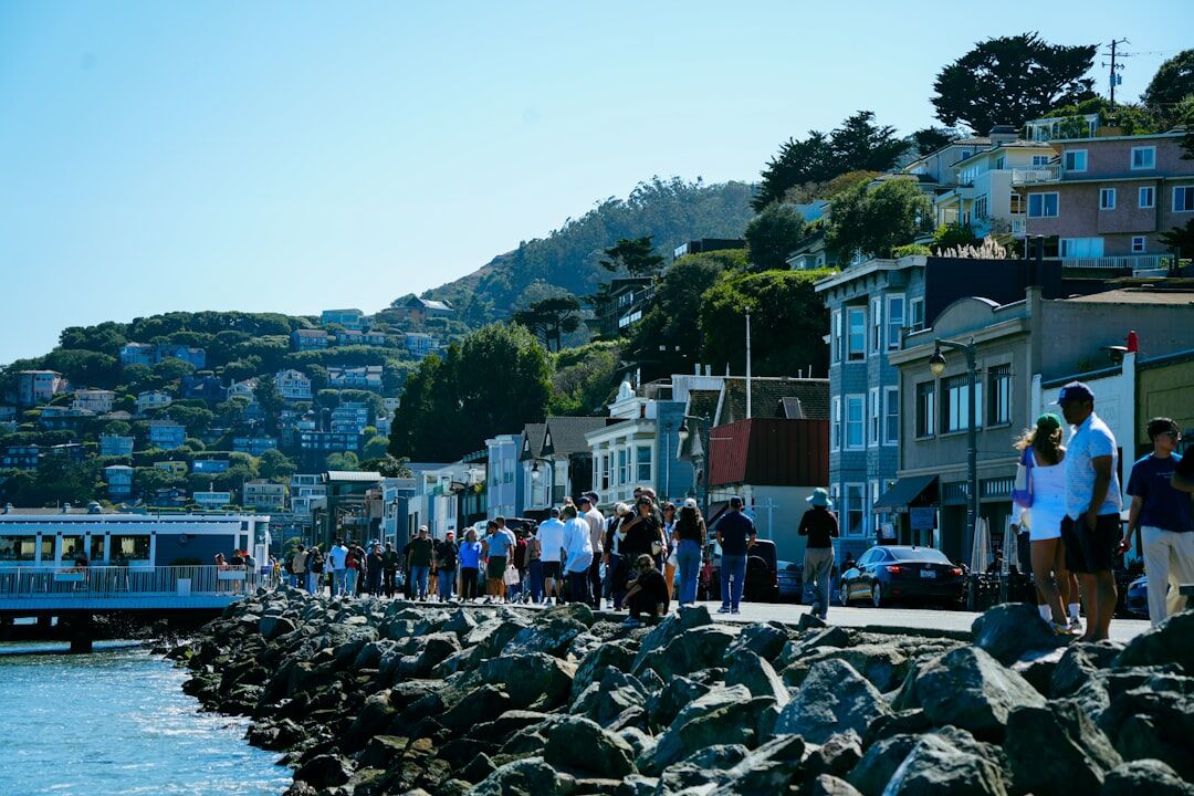 Beachfront promenade and buildings in Viña del Mar